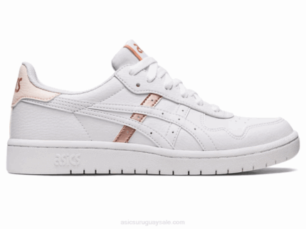 Asics Japón Zapatillas Oro Blanco Rosa Estilo y Comodidad