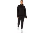 Asics jersey de punto cepillado mujer rendimiento negro estilo cómodo - Image 4
