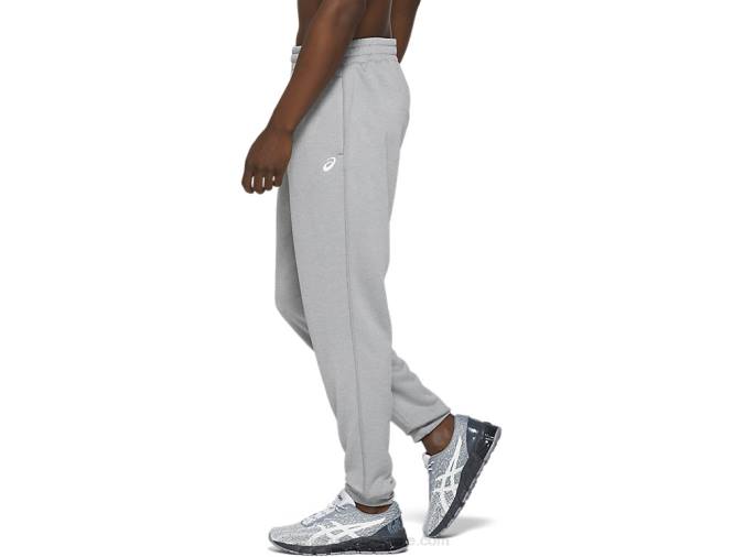 Asics Jogger de Felpa Francesa Hombre Brezo Yeso Confort Estilo - Image 3