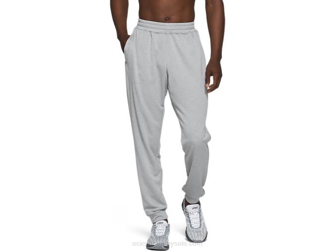 Asics Jogger de Felpa Francesa Hombre Brezo Yeso Confort Estilo - Image 1