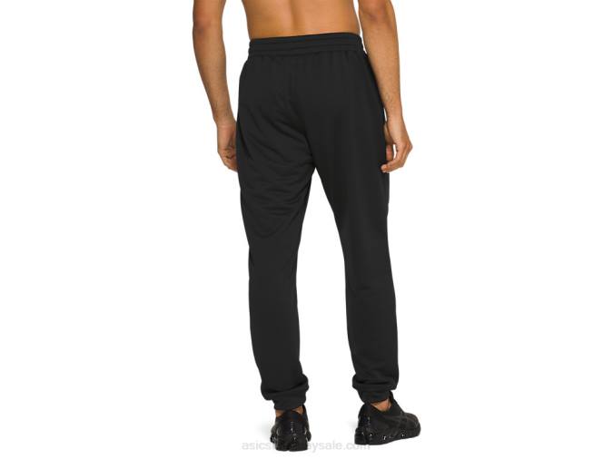 Asics jogger de felpa francesa rendimiento negro estilo y confort - Image 2