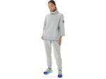 Asics Jogger de Polar Sunday Mujer Gris Claro Comodidad y Estilo - Image 4