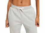 Asics jogger mujer polar gris claro comodidad y estilo - Image 4