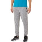 Asics Jogger Técnico Hombre Gris Jaspeado Con Estilo
