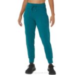 Asics Jogger Técnico Mujer Tinte Espacial Verde Cálido