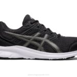 Asics Jolt 3 Extra Ancho Gris Grafito con Detalles Bronce