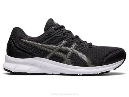 Asics Jolt 3 Extra Ancho Gris Grafito con Detalles Bronce