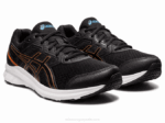 Asics Jolt 3 Extra Ancho Zapatillas Negro Azul - Image 2