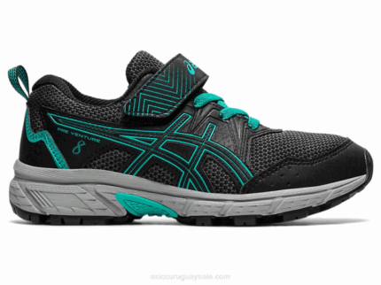 Asics Joya Negra Báltica Zapatillas Preescolar Divertidas