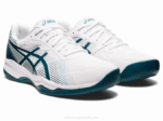 Asics juego de gel 8 tenis blanco y pino aterciopelado - Image 2