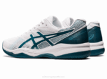 Asics juego de gel 8 tenis blanco y pino aterciopelado - Image 3