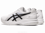 Asics juego de gel 8 zapatillas blanco y negro - Image 3