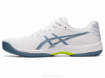 Asics juego de gel 9 estilo blanco azul acero - Image 4