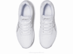 Asics juego de gel blanco plata estilo y confort - Image 6