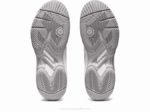 Asics juego de gel blanco plata estilo y confort - Image 7