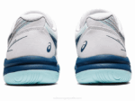 Asics juego de gel blanco y azul claro estilo y confort - Image 5