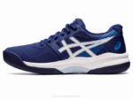 Asics juego de gel buceo azul y blanco deportivo - Image 4