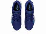 Asics juego de gel buceo azul y blanco deportivo - Image 6