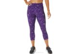 Asics kate bolsillo capri mujer orquídea negra comodidad y estilo