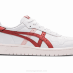 Asics ladrillo blanco rojo zapatillas deportivas cómodas