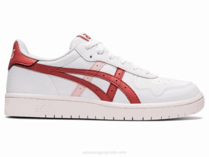 Asics ladrillo blanco rojo zapatillas deportivas cómodas