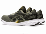 Asics Lona Verde Oliva y Negro Estilo Urbano - Image 3
