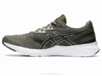 Asics Lona Verde Oliva y Negro Estilo Urbano - Image 4