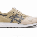 Asics lyte clásico zapatillas avena gris para correr