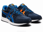 Asics lyte clásico zapatillas azul francés lago estilo moderno - Image 2