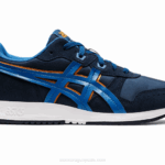 Asics lyte clásico zapatillas azul francés lago estilo moderno