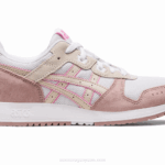 Asics Lyte Clásico Zapatillas Blancas y Avena Estilo Único