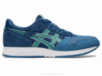 Asics lyte clásico zapatillas seda gris salvia cómodas y elegantes