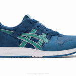 Asics lyte clásico zapatillas seda gris salvia cómodas y elegantes