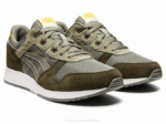 Asics Lyte Clásico Zapatillas Verde Liquen Gris Arcilla - Image 2