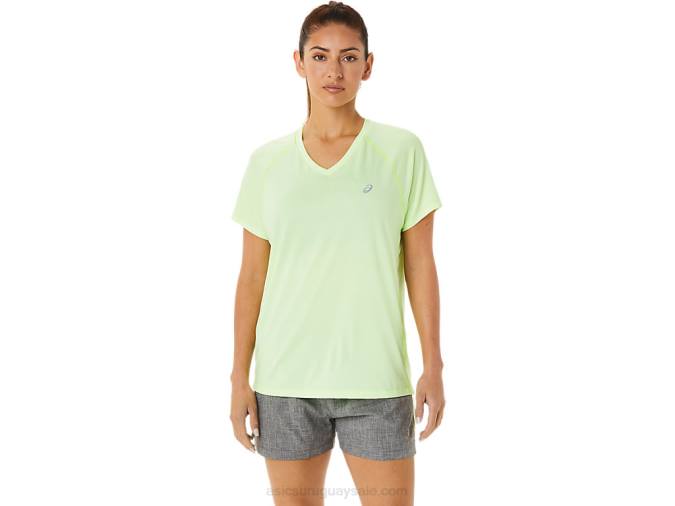 asics_lyte_cuello_en_v_mujer_brezo_amarillo_estilo_comodo.jpg Asics lyte cuello en v mujer brezo amarillo estilo cómodo - Image 1