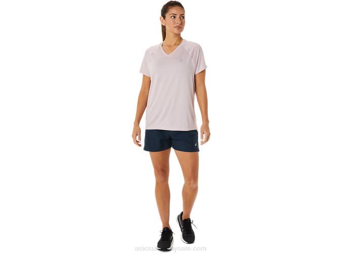 Asics lyte cuello en v mujer rosa brezo lista para usar - Image 4