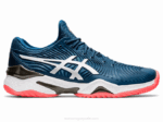 Asics Mako Azul Blanco Zapatillas Deportivas Comodidad y Estilo