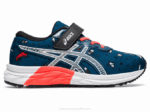 Asics Mako Azul Blanco Zapatillas Preescolar Divertidas
