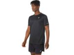 Asics malla corta rendimiento negro Lite Show 2LVJ120 - Image 3