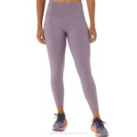 Asics mallas 7/8 ajustadas mujeres violeta cuarzo brezo