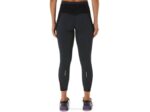 Asics mallas 7/8 ajustadas para mujer negro brezo rendimiento - Image 2