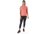 Asics mallas 7/8 ajustadas para mujer negro brezo rendimiento - Image 3