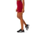 Asics mallas cortas ligeras burgundy para mujer - Image 3