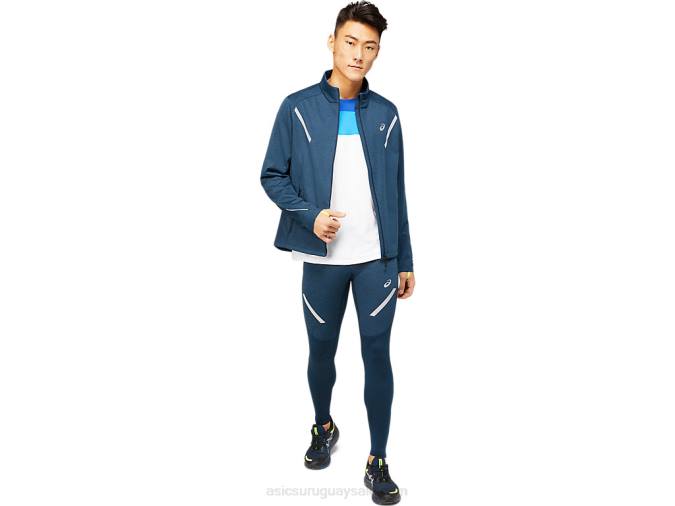 Asics mallas de invierno ligeras para hombre azul francés deportivas - Image 3