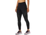 Asics Mallas de Mujer Rendimiento Negro Gris Estilo y Comodidad - Image 3