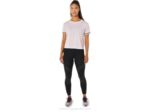 Asics Mallas de Mujer Rendimiento Negro Gris Estilo y Comodidad - Image 4