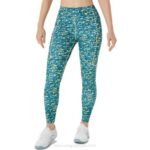 Asics Mallas Estampadas Mujer Cepillado AOP Mar Relajante