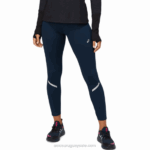 Asics Mallas Lite Show Mujer Azul Francés Rendimiento y Estilo