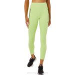 Asics mallas mujer alta rendimiento verde lima