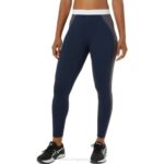 Asics mallas reutilizadas fuertes para mujer gris piedmont